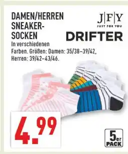 Marktkauf Drifter damen/herren sneaker-socken Angebot