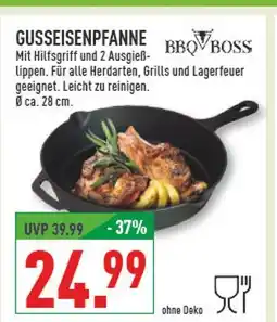 Marktkauf Bbq boss gusseisenpfanne Angebot