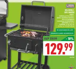 Marktkauf Activa barbecue holzkohle-grillwagen „angular“ Angebot