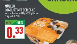 Marktkauf Müller joghurt mit der ecke Angebot