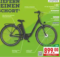 Marktkauf Prophete e-bike Angebot