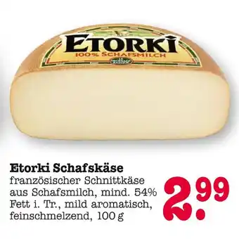 E-Center Etorki schafskäse Angebot