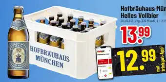 trinkgut Hofbräuhaus münchen helles vollbier Angebot