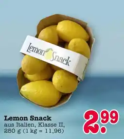 E-Center Lemon snack Angebot