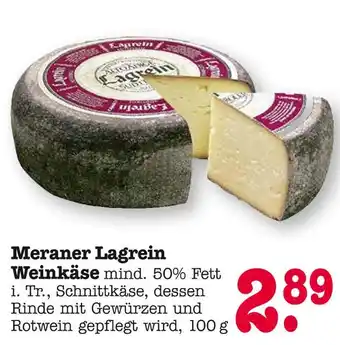 E-Center Meraner lagrein weinkäse Angebot