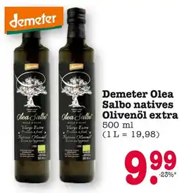 E-Center Demeter olea salbo natives olivenöl extra Angebot