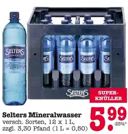 E-Center Selters mineralwasser Angebot