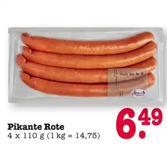 E-Center Pikante rote Angebot