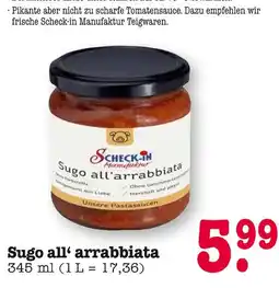 E-Center Scheck-in manufaktur sugo all‘ arrabbiata Angebot