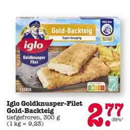 E-Center Iglo gold-backteig Angebot