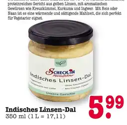 E-Center Scheck-in manufaktur indisches linsen-dal Angebot