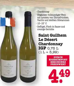 E-Center Saint guilhem le désert chardonnay igp Angebot