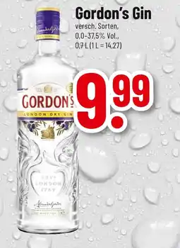 trinkgut Gordon's gin Angebot