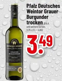 trinkgut Deutsches weintor pfalz deutsches weintor grauer burgunder trocken Angebot