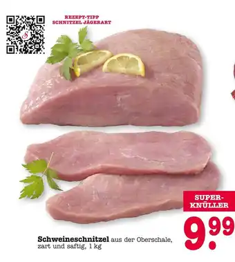 E-Center Schweineschnitzel Angebot