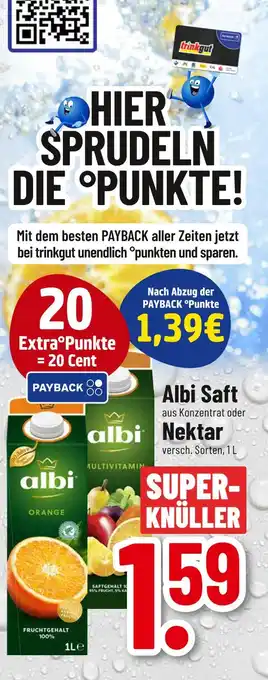 trinkgut Albi albi saft Angebot