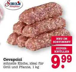 E-Center Scheck-in manufaktur cevapcici Angebot