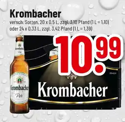 trinkgut Krombacher krombacher pils Angebot