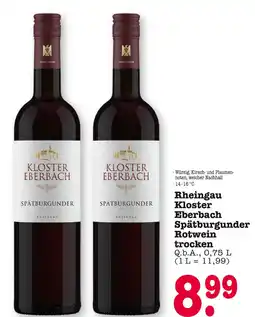 E-Center Kloster eberbach rheingau kloster eberbach spätburgunder rotwein trocken Angebot