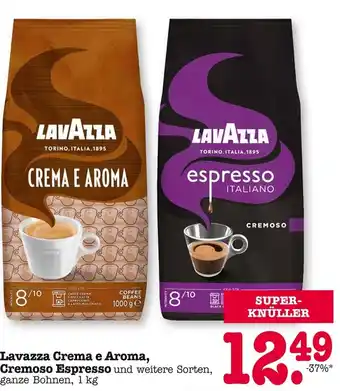 E-Center Lavazza crema e aroma, cremoso espresso Angebot