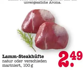 E-Center Lamm-steakhüfte Angebot