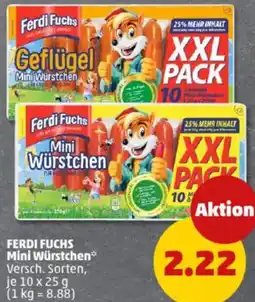 PENNY FERDI FUCHS Mini Würstchen Angebot