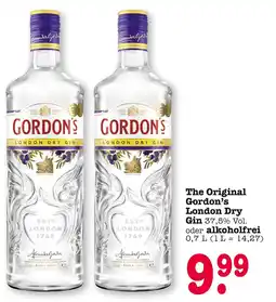 E-Center Gordon's the original gordon’s london dry gin Angebot