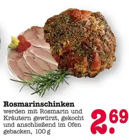 E-Center Rosmarinschinken Angebot