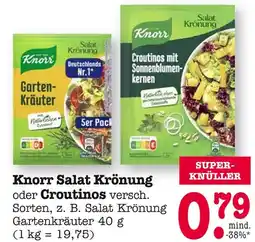 E-Center Knorr salat krönung oder croutinos Angebot