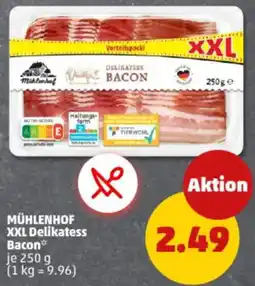 PENNY MÜHLENHOF XXL Delikatess Bacon Angebot