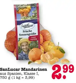 E-Center Sanlucar mandarinen Angebot