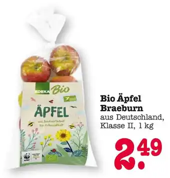 E-Center Edeka bio bio äpfel braeburn Angebot