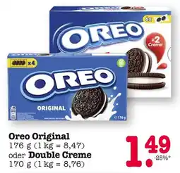 E-Center Oreo oreo original oder double creme Angebot