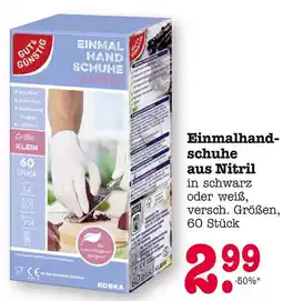 E-Center Gut & günstig einmalhandschuhe aus nitril Angebot