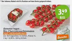 tegut Demeter tegut... bio-cherrystrauch­tomaten Angebot