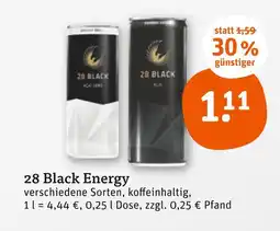 tegut 28 black 28 black energy Angebot