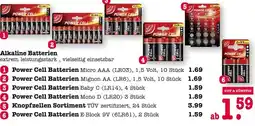 E-Center Gut & günstig alkaline batterien Angebot