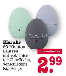 E-Center Gut & günstig eieruhr Angebot