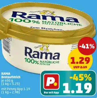 PENNY RAMA Brotaufstrich Angebot