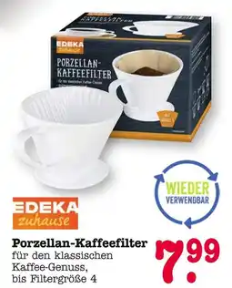 E-Center Edeka zuhause porzellan-kaffeefilter Angebot