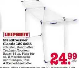 E-Center Leifheit standtrockner classic 180 solid Angebot