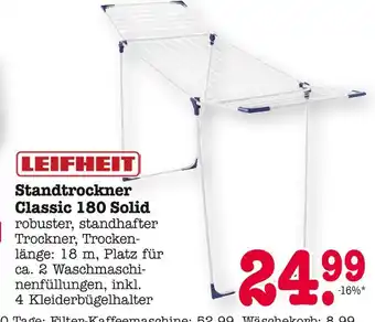 E-Center Leifheit standtrockner classic 180 solid Angebot