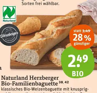 tegut Herzberger bio-familienbaguette Angebot