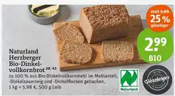 tegut Herzberger bio-dinkelvollkornbrot Angebot