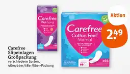 tegut Carefree slipeinlagen großpackung Angebot