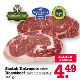 E-Center Scotland hills scotch entrecote oder roastbeef Angebot