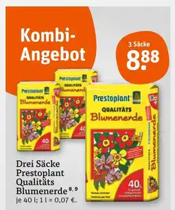 tegut Prestoplant qualitäts blumenerde Angebot