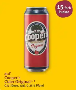 tegut Cooper's cider original Angebot