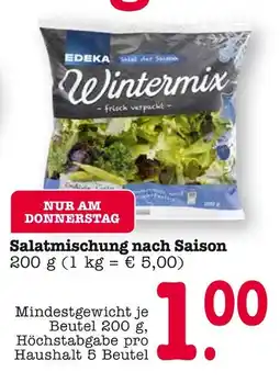 E-Center Edeka salatmischung nach saison Angebot