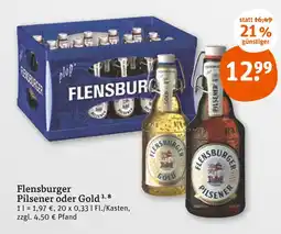 tegut Flensburger pilsener oder gold Angebot